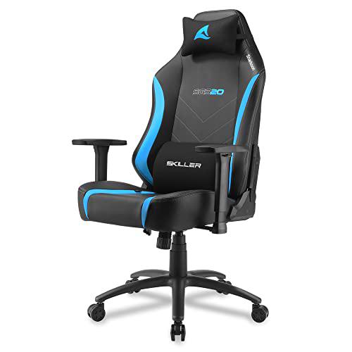 Sharkoon Silla Gaming, Acero aleado Cuero sintético