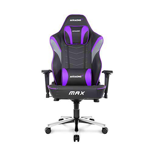 AKRacing Silla para Videojuegos, Cuero sintético, Purple