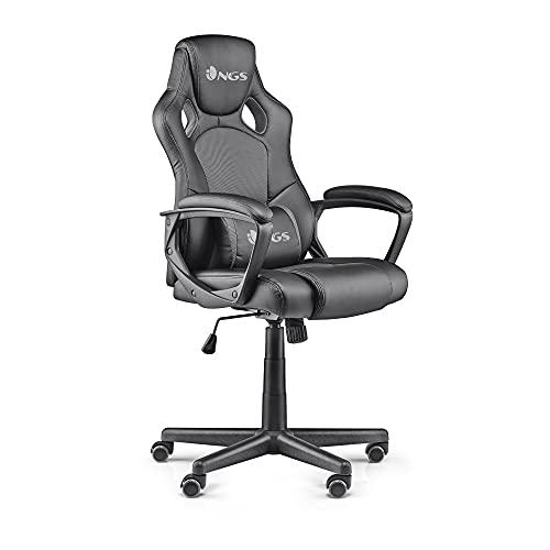 NGS Wasp Grey - Silla de Gaming con Pistón de Gas Clase 3