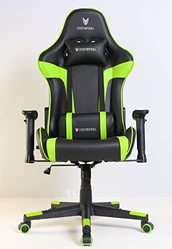 Oversteel ULTIMET - Silla de gaming, verde