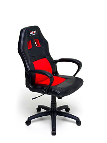 My_office Sillón Gaming Racing (Roja)