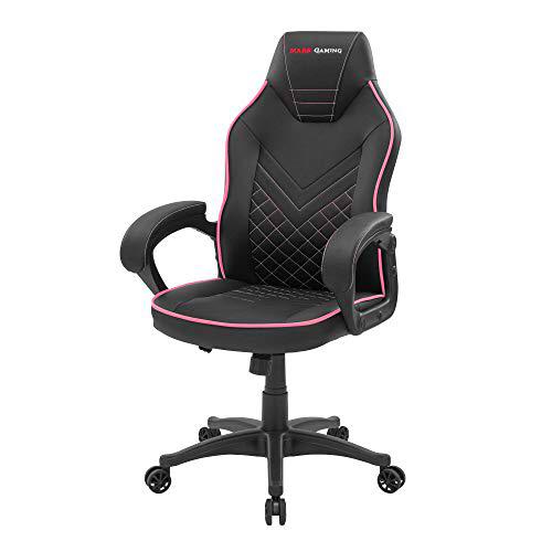 Mars Gaming MGCXONEBPK, Silla Gaming Premium, PU, AIR-Tech