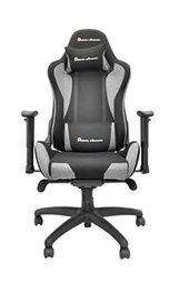 Dakota eGamers Silla ergonómica para Videojuegos, tapizado en Tela, Negro