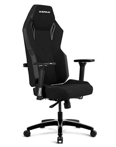 quersus Vaos 501 Asiento Gamer Tejido, Negro, M- M - XL