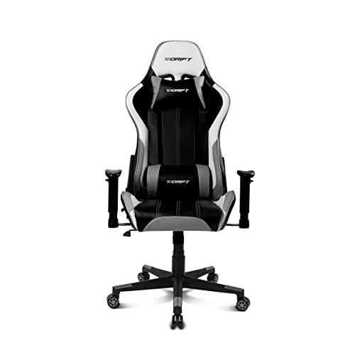 Drift Gaming DR175GRAY- Silla Gaming Profesional, polipiel