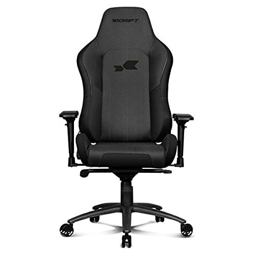 Drift DR275NIGHT- Silla Gaming Profesional, material tela con acabado terciopelo