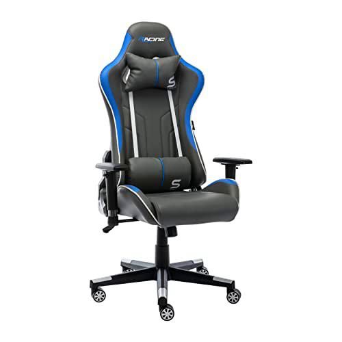 RACING Bergner S - Silla Gaming S Edition, 57 x 71 x 135-145 cm