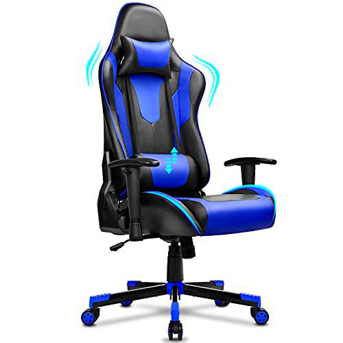 BASETBL Silla Gaming, Silla Gamer Ergonómico, Silla Racing Computadora Respaldo Alto