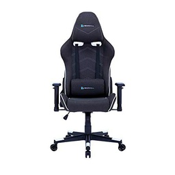 Newskill Kitsune Zephyr Series - Silla Gaming acabada en Tela Ultra-Transpirable con Reposabrazos Ajustables y Reclinable hasta 180º