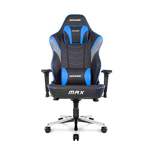 AKRacing Silla para Videojuegos, Cuero sintético, Blue