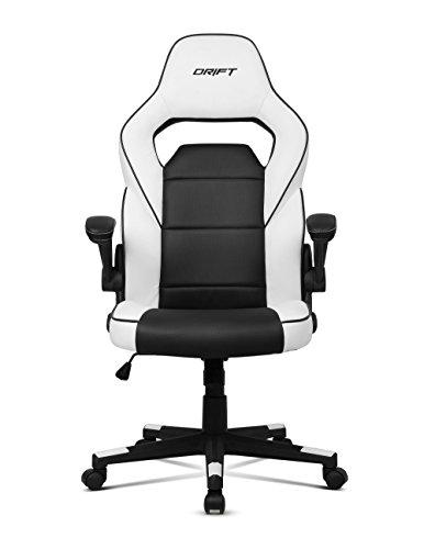 Drift DR75 - Silla de gaming de piel sintética , 66 x 53 x 115-123 cm