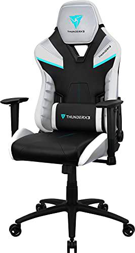 ThunderX3 TC5BW Silla Gaming Ergonómica, Cojines Removibles