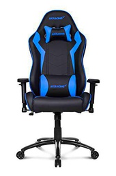 AKRacing AK BL Silla Gaming, Metal, Core Sx Negro/Azul