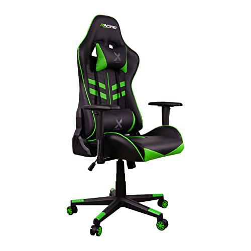 RACING Bergner X - Silla Gaming X Edition, 57 x 71 x 135-145 cm