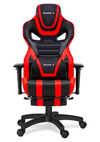 huzaro Force 7.5 Red Silla para Videojuegos, Rojo, tamaño