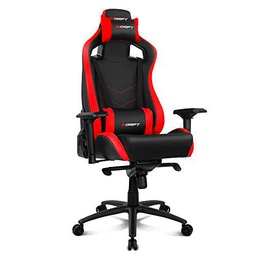 Drift DR500R - Silla Gaming Profesional, polipiel, reposabrazos ajustable 4D