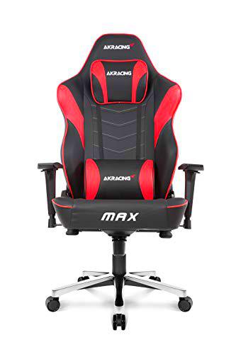 AKRacing Silla Gaming, Rojo, Ancho