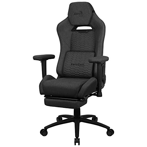 Aerocool ROYALASHBK Silla Gaming, Negro, One Size