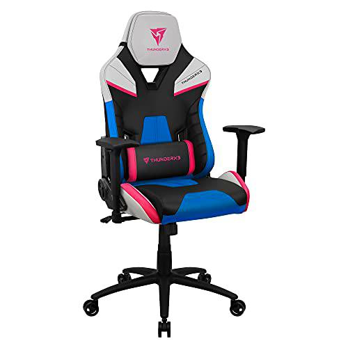 ThunderX3 TC5DIVABPK, Silla Gaming Ergonómica, Cojines Removibles