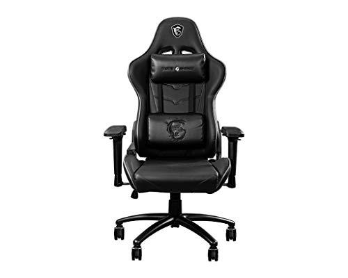 MSI MAG CH120 I - Silla Gaming negra, estructura de acero