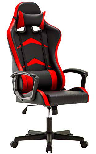 IntimaTe WM Heart Silla Gaming con Respaldo Alto Cojín Lumbar &amp; Cabeza Almohada