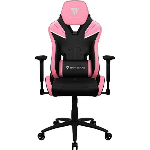 ThunderX3 TC5 Sillón Gaming, Cuero sintético, Negro