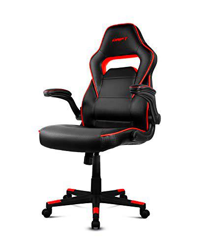 Drift DR75 - Silla de gaming de piel sintética, 66 x 53 x 115-123 cm