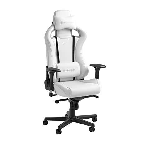 Noblechairs Epic Silla Gaming Blanco - Silla de Videojuegos