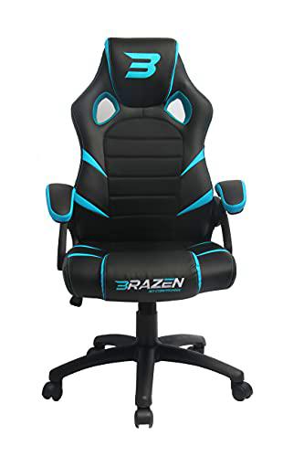 BraZen Puma PC Gaming Chair - Blue