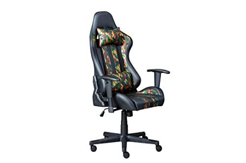 Inter Link Oficina Gaming Silla ergonómica de diseño Camuflaje