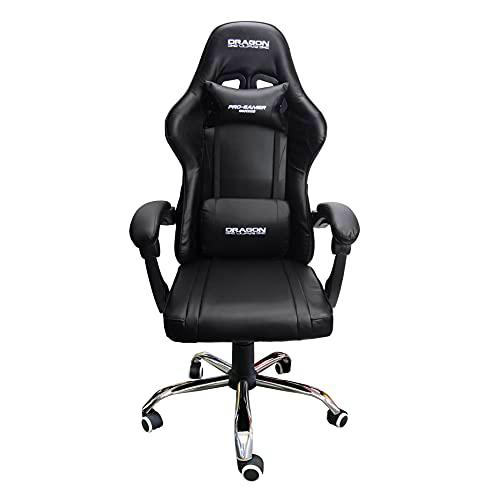 Dragon War Silla Gaming/Sillón Gamer, Cuero sintético