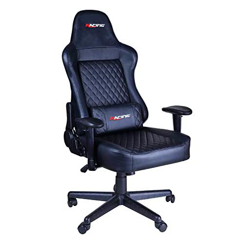 RACING OMEGA M7-BK - Silla Gaming Ergonómica con Reposabrazos