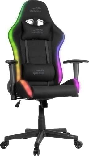 Speedlink REGYS RGB Silla para Gaming - Silla de Escritorio para Jugadores