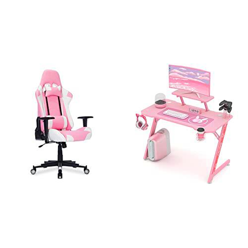 Racing Silla Gamer, IntimaTe WM Heart Silla Gaming de Ergonómica