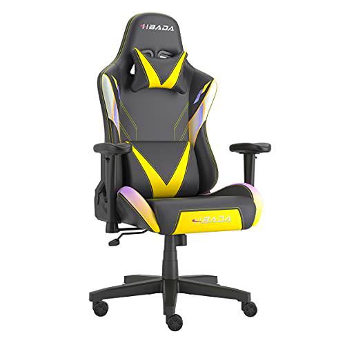 Hbada Silla de Gaming Silla Gamer Ergonómica,Silla de Juego con Reposacabezas