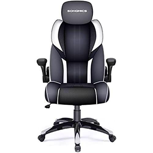 SONGMICS Silla de Oficina, Silla Gaming Ergonómica