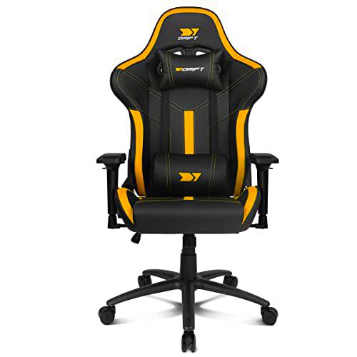 Drift Silla Gaming DR350 -DR350GOLD - Silla Gaming Profesional