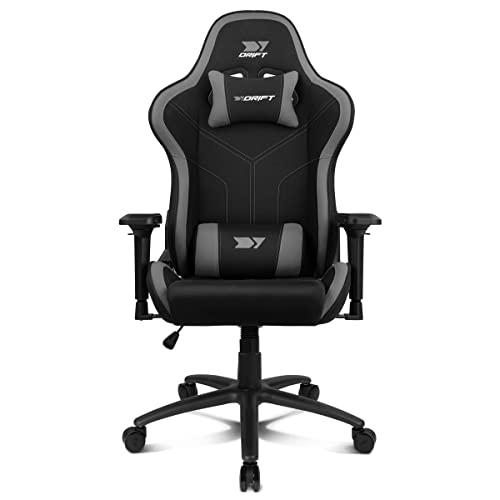 DRIFT Silla Gaming DR110 -DR110BGRAY - Silla Gaming Profesional