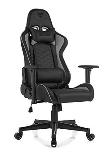 SENSE7 Gaming Spellcaster Oficina Gamer Silla ergonómica Reposabrazos Marco de Acero de una Pieza Ángulo de inclinación Ajustable