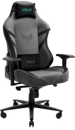 VALK Freya - Silla Gaming de Tela Transpirable, Silla Oficina Ergonomica