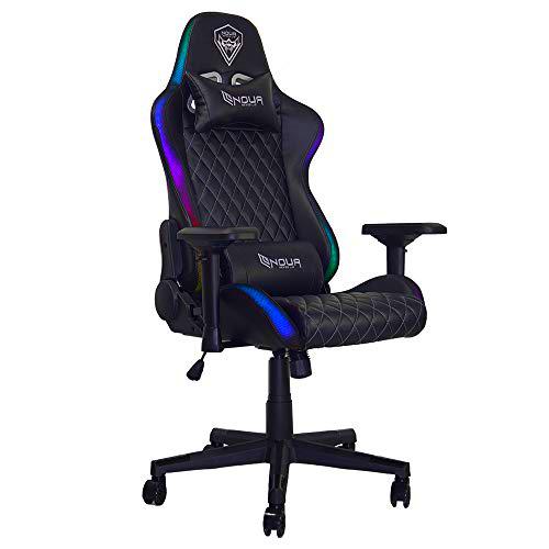 Noua GC0619RB-M9K0 Silla Gaming, Policarbonato Cuero sintético