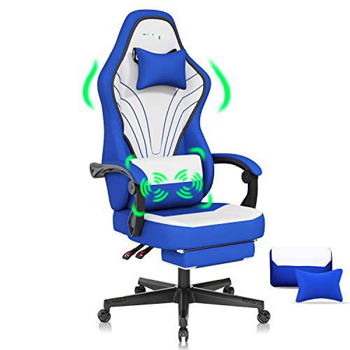 SITMOD Silla Gaming,Ergonómica Silla Gamer,con Reposacabeza Apoyo y Cojín Lumbar