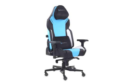 Newskill Banshee, Silla Gaming Polipiel Premium, Cojín Cervical Viscoelástico Imantado