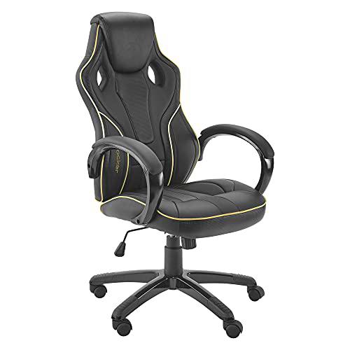 X Rocker Maverick Silla para Juegos, Silla de Oficina Ergonómica con Respaldo Medio para el Hogar