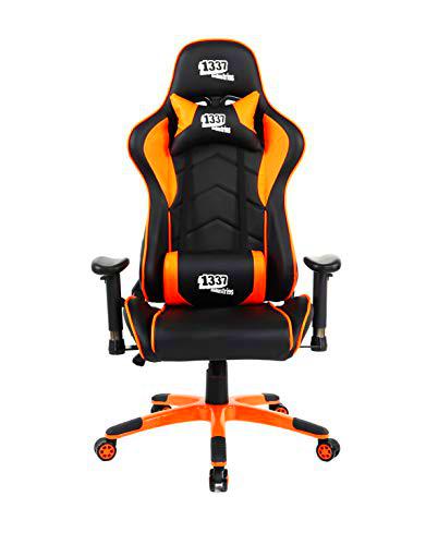 1337 Industries Silla GC767BO Negro Naranja - Silla Gaming…