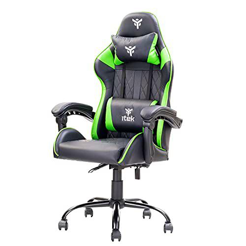 Itek Gaming Chair Rhombus PF10, Cloruro de polivinilo