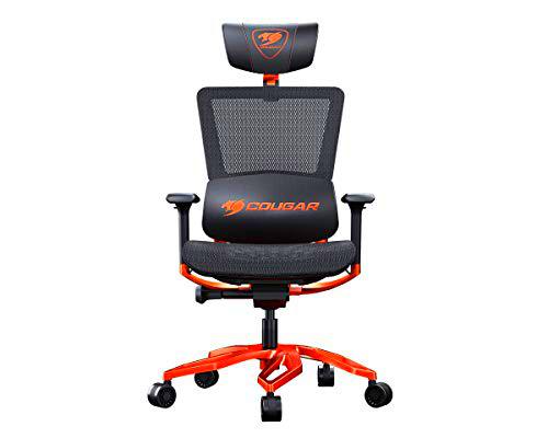 COUGAR Silla Gaming, Negro/Naranja, mittelgroß