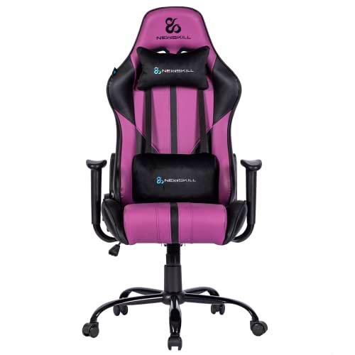 Newskill Silla Gaming Horus, Reclinable 180º, Altura Ajustable