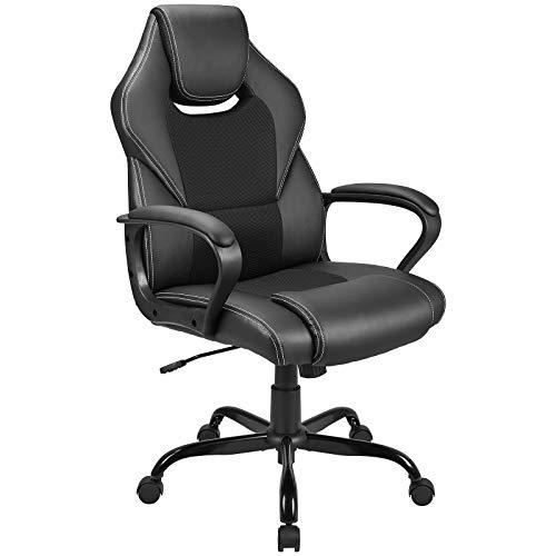 BASETBL Silla de Oficina, Silla de Escritorio Ergonómica con Altura Ajustable