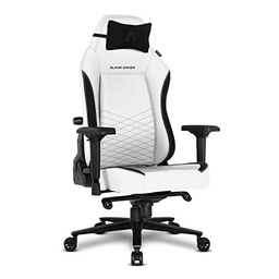 Alpha Gamer Alegra Silla Gaming, Blanco, One Size